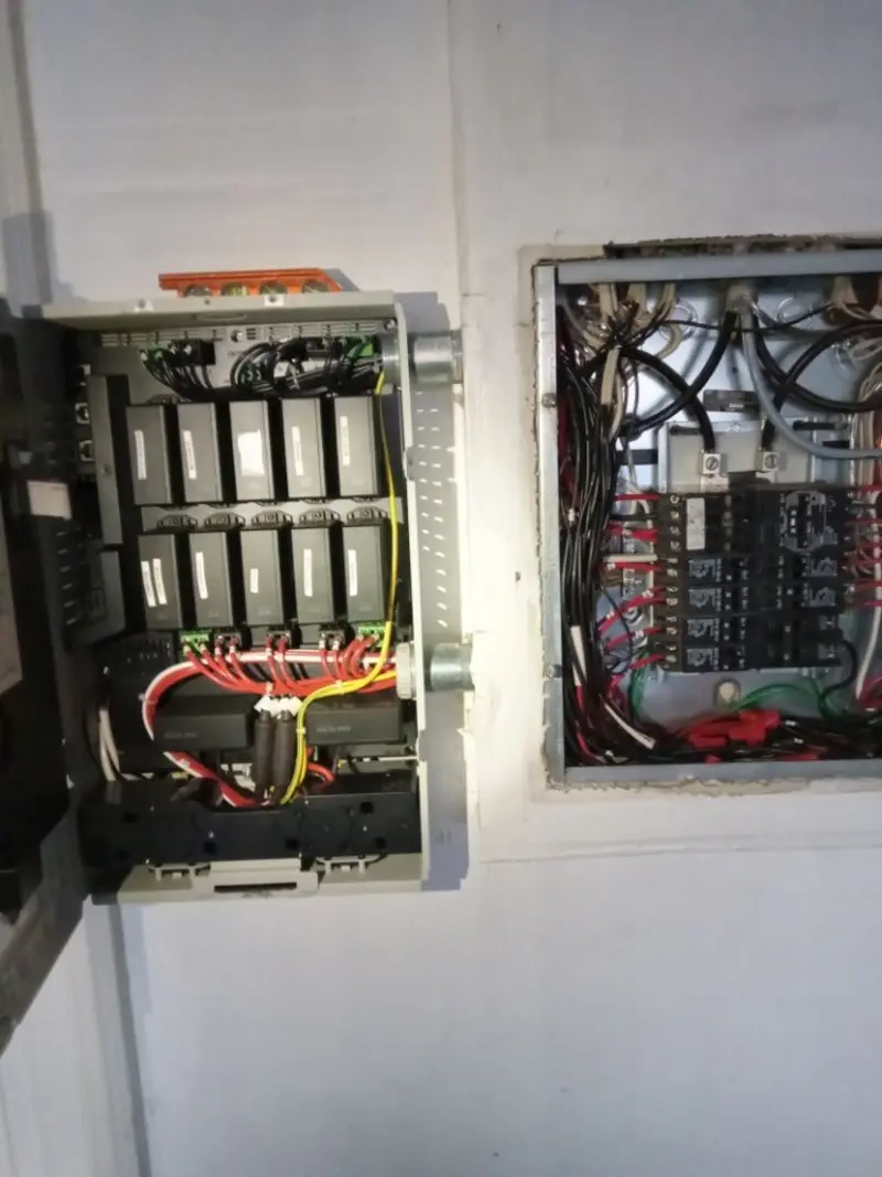 Electrical panel upgrade completed for Electrical Inspection in McHenry